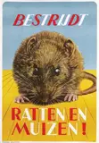Jan Roëde, Bestrijdt Ratten en Muizen!, poster