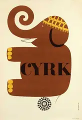 Wiktor J. Górka, Cyrk, 1966, poster