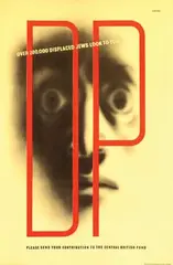 Abram Games, DP over 200.000 displaced jews look to you, 1946, poster