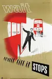 Robin Day, Wait till it stops, 1954, poster