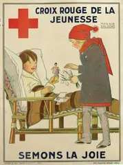 Maggie Salzedo, Croix Rouge de la Jeunesse semons la joie, poster