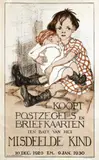 E. van Hoogstraten, Postzegels voor het Misdeelde Kind, 1929, poster