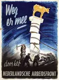 Marinus A. Koekkoek, Weg er mee door het Ned. Arbeidsfront, 1942, poster