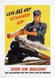 William A. Willmarths, Union Pacific Keep 'Em Rolling, poster