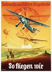 Karl Lorenz, NSFK So fliegen wir, poster