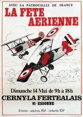 Francis Bergèse, La Fete Aerienne, poster