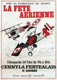 Francis Bergèse, La Fete Aerienne, poster