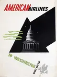 Edward McKnight Kauffer, American Airlines to Washington