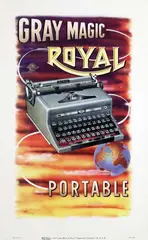 Christman, Royal Portable, poster