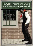 Jan Rotgans, Hoeveel blijft er over voor vrouw en kinderen?, 1933, poster