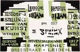 Harm H. Kamerlingh Onnes, Leidsche Kunstclub de Sphinx, 1917, poster