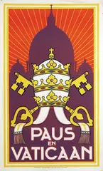 Frans Bosen, Movie: "Paus en Vaticaan", poster