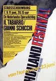 Wim Crouwel & Anthon Beeke, Holland Festival, 1977, poster