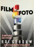 Charles Burki, Film en Foto R.A.I. Gebouw, 1952, poster