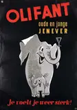 Johan-Willem Fresen, Olifant oude en jonge Jenever, poster