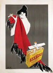 Camilla, Virginia Sketch cigarettes, poster