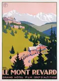Roger Broders, Le Mont Revard, 1927, poster