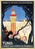 Roger Broders, Tunis, 1920, poster