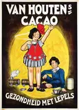 Frits van Alphen, Van Houten's Cacao, poster