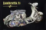 F. Lojacono, Lambretta li Innocenti, 1959, poster