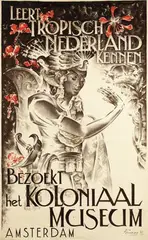 Hendrik Paulides, Leert Tropisch Nederland kennen, 1941, poster