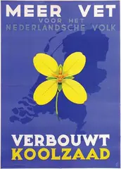 Monogram Ce, Meer vet verbouwt koolzaad, poster