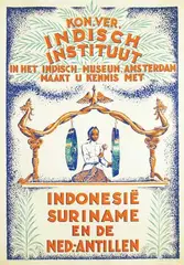 W.S. Bitter, Kon. Ver. Indisch Instituut, poster