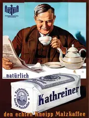 Hans Neumann, Austria Kathreiner Malzkaffee, poster