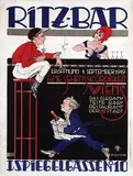 Berthold Richter, Ritz-Bar Wien, 1919, poster