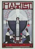Christiaan J.J. Lebeau, Hamlet Die Haghe-Spelers, 1914, poster