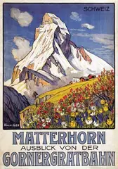 François Gos, Matterhorn Schweiz, poster