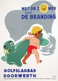 Pierre C. Schenkenberg Van Mierop, Golfslagbad Doorwerth, poster