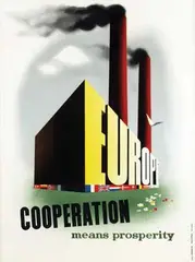 Louis Emmerik, Europe, 1950, poster