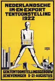 Jan Eland, Nederlandsche im-en-export tentoonstelling Scheveningen, 1922, poster