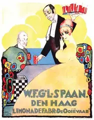 Joan Collette, W.F.G.L. Spaan Den Haag Limonadefabr: De Ooiëvaar, poster