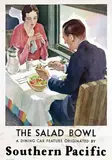 Fred Ludekens, Southern Pacific The Salad Bowl, poster