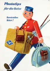 Monogram Js, Agfa Phototips für die Reise, poster