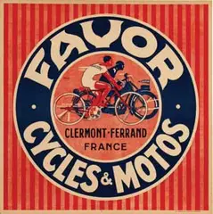 Jean Prunière, Favor Cycles&Motos, poster