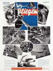 Piet Marée, Wij Vliegen, 1937, poster