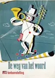 Otto Treumann, P.T.T.-tentoonstelling De weg van het woord