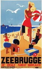 Josef Coene, Zeebrugge, 1947, poster