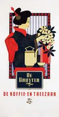 S. Bijlsma, De Gruyter, 1948, poster