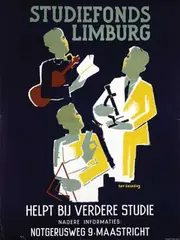 Sjef Gieskens, Studiefonds Limburg, poster