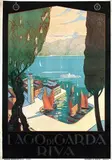 Antonio Simeoni, Lago di Garda Riva, poster