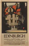 Fred Taylor, Edinburgh on the LNER, 1930, poster