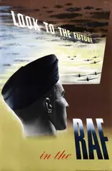 Robin Day, Look to the future in the RAF, poster
