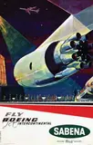Gaston v.d. Eynde, Sabena Boeing Jet, poster