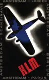 Munetsugu Satomi, KLM, 1933, poster