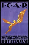 Job Denijs, I.C.A.R. Internationaal Concours Aviatique Rotterdam, 1922, poster