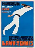 Jan Willem Sluiter, Nationale & Olympische Kampioenschappen Lawn-Tennis Hilversum